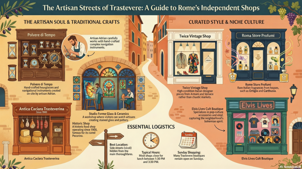 Trastevere Shopping: The Insider’s Guide to Boutiques & Artisans