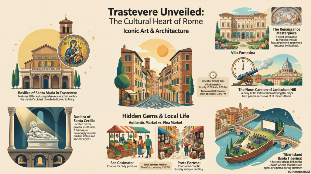 Trastevere What to Do: The Definitive Guide to Top Attractions & Landmarks